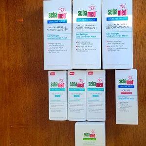 Sebamed - 3 facial toner,3 daily moist SPF20,1 moist acne skin,1 moist dry skin